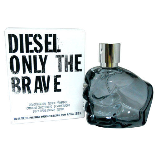 Diesel Only The Brave Eau de Toilette Spray 2.5 oz for Men *DamagBox