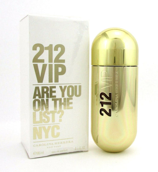212 VIP by Carolina Herrera EDP Spray 2.7 oz. for Women. New Damaged Box