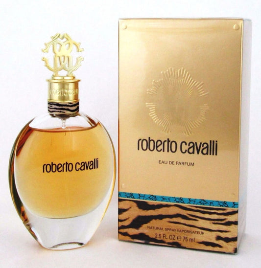 Roberto Cavalli Eau de Parfum Spray 2.5 oz./ 75 ml. for Women *Damag.