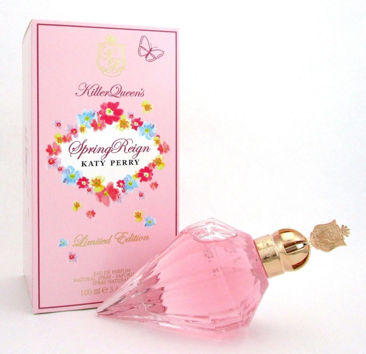 Katy Perry Spring Reign Eau de Parfum Spray 3.4oz. Women *Damaged Box