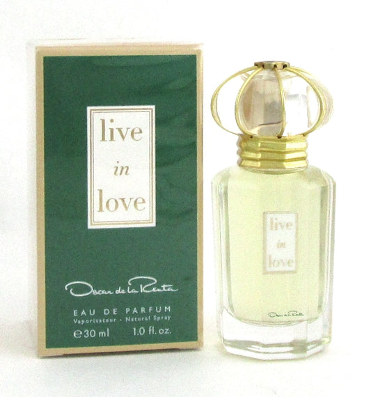 Live in Love by Oscar de la Renta 1.0 oz. Eau de Parfum Spray Women. New in Box