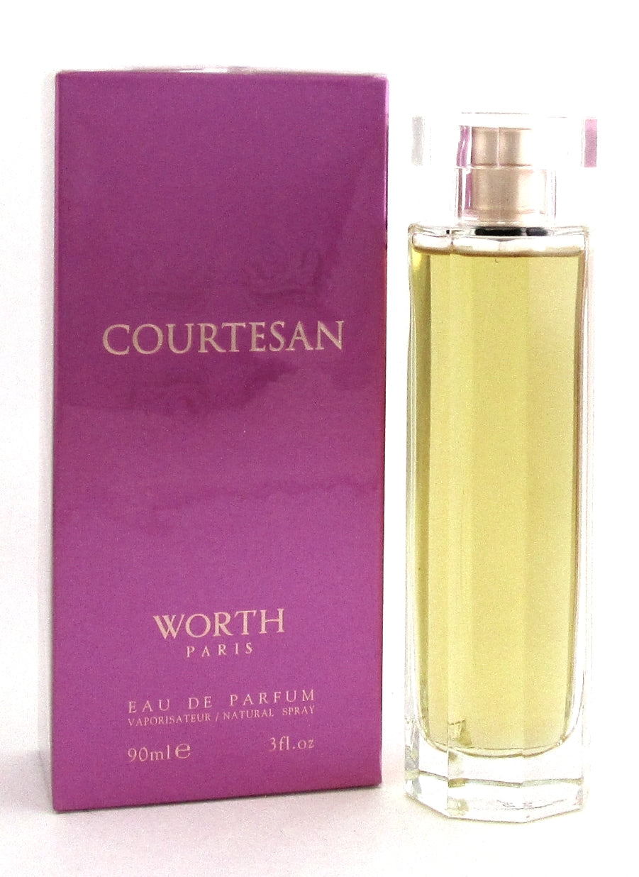 Courtesan by Worth 3.0 oz./90 ml. Eau de Parfum Spray for Women. New in Box.