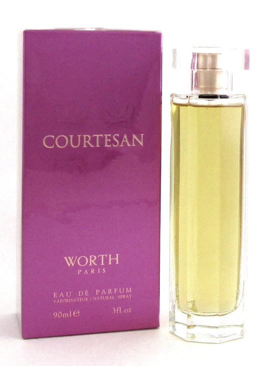 Courtesan by Worth 3.0 oz./90 ml. Eau de Parfum Spray for Women. New in Box.