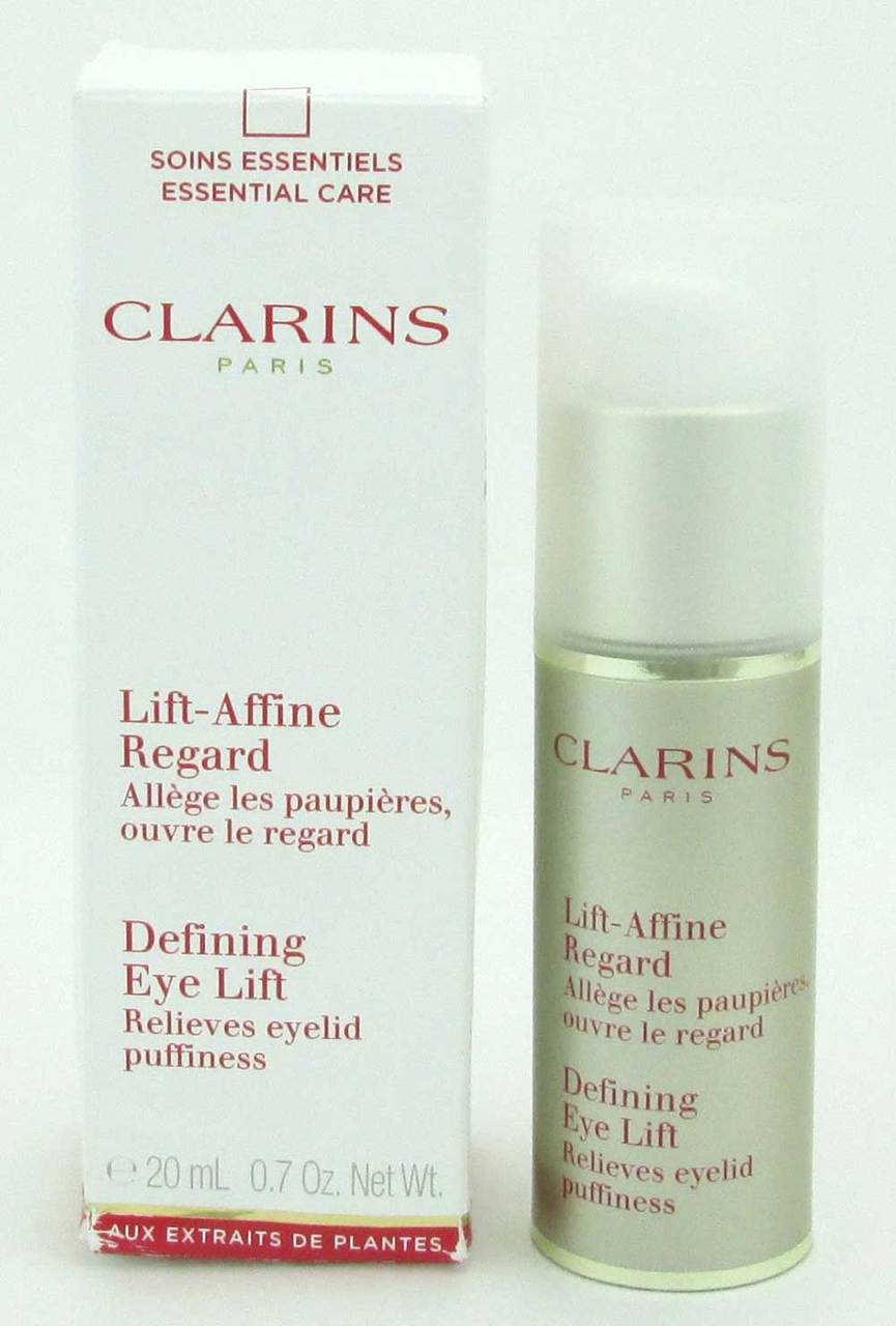 Clarins Defining Eye Lift, Relives Eyelid Puffiness 0.7oz Damaged Box