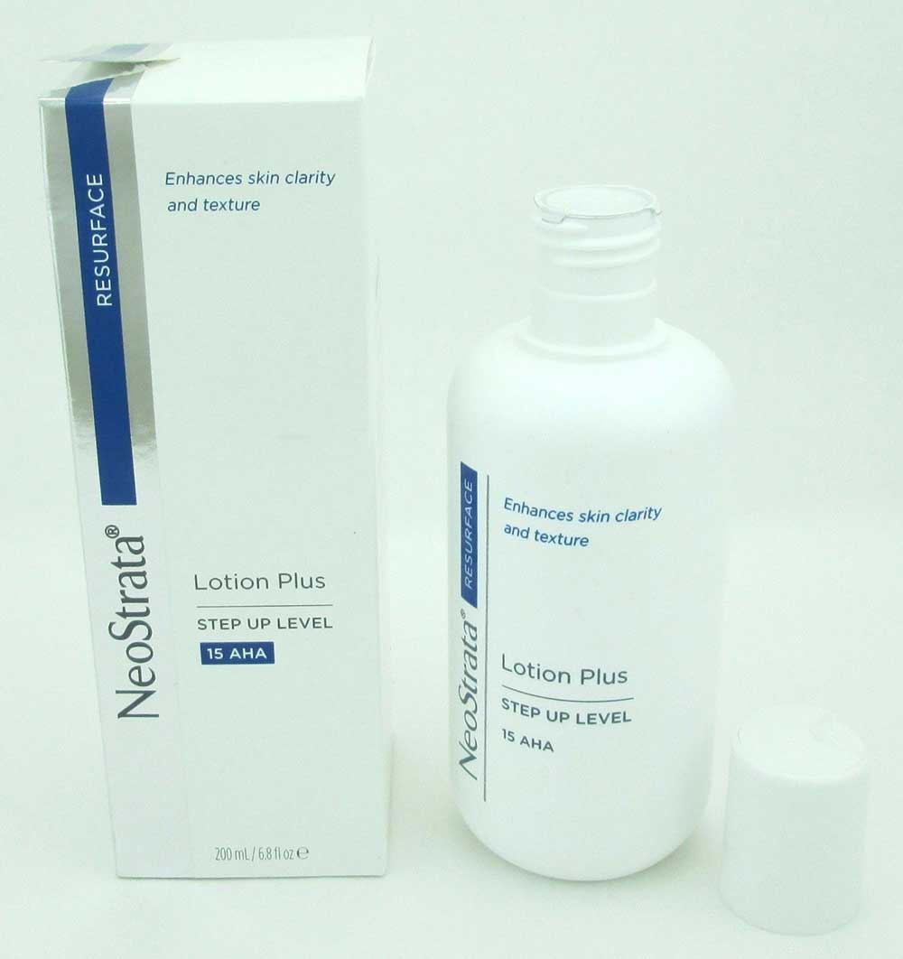 NeoStrata Lotion Plus 15 AHA 200 ml./ 6.8 oz. Damaged Box