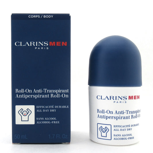 Clarins Men Antiperspirant Roll On Alcohol Free 50 ml/1.7 oz NIB