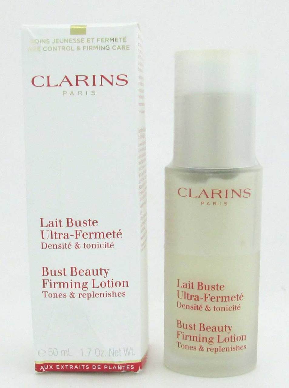 Clarins Bust Beauty Firming Lotion 1.7 oz/ 50 ml *Damaged Box