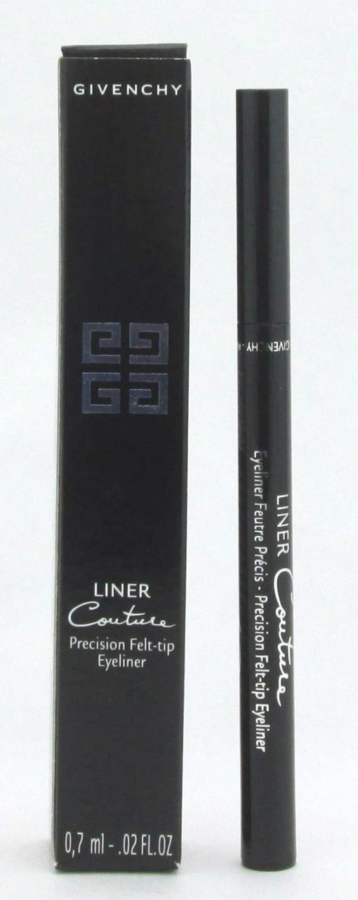 Givenchy Liner Couture Precision Felt Tip Eyeliner #1 Black 0.02oz*Damaged Box