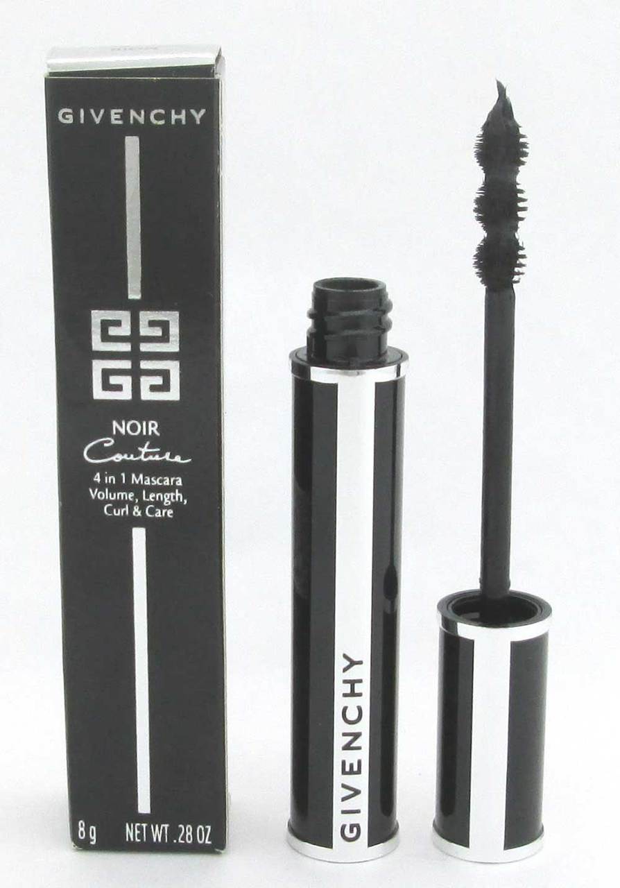 Givenchy Noir Couture 4 in 1 Mascara #1 Black Satin 8 g/0.28 oz *Damaged Box