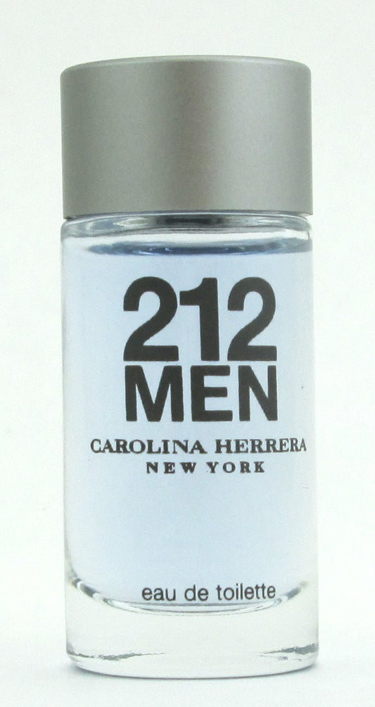 212 MEN NYC by Carolina Herrera Eau De Toilette SPLASH for Men 7 ml./ 0.24 oz. Mini