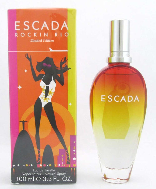 Escada Rockin Rio LTD for Women EDT Spray 3.3 oz.*Damaged Box
