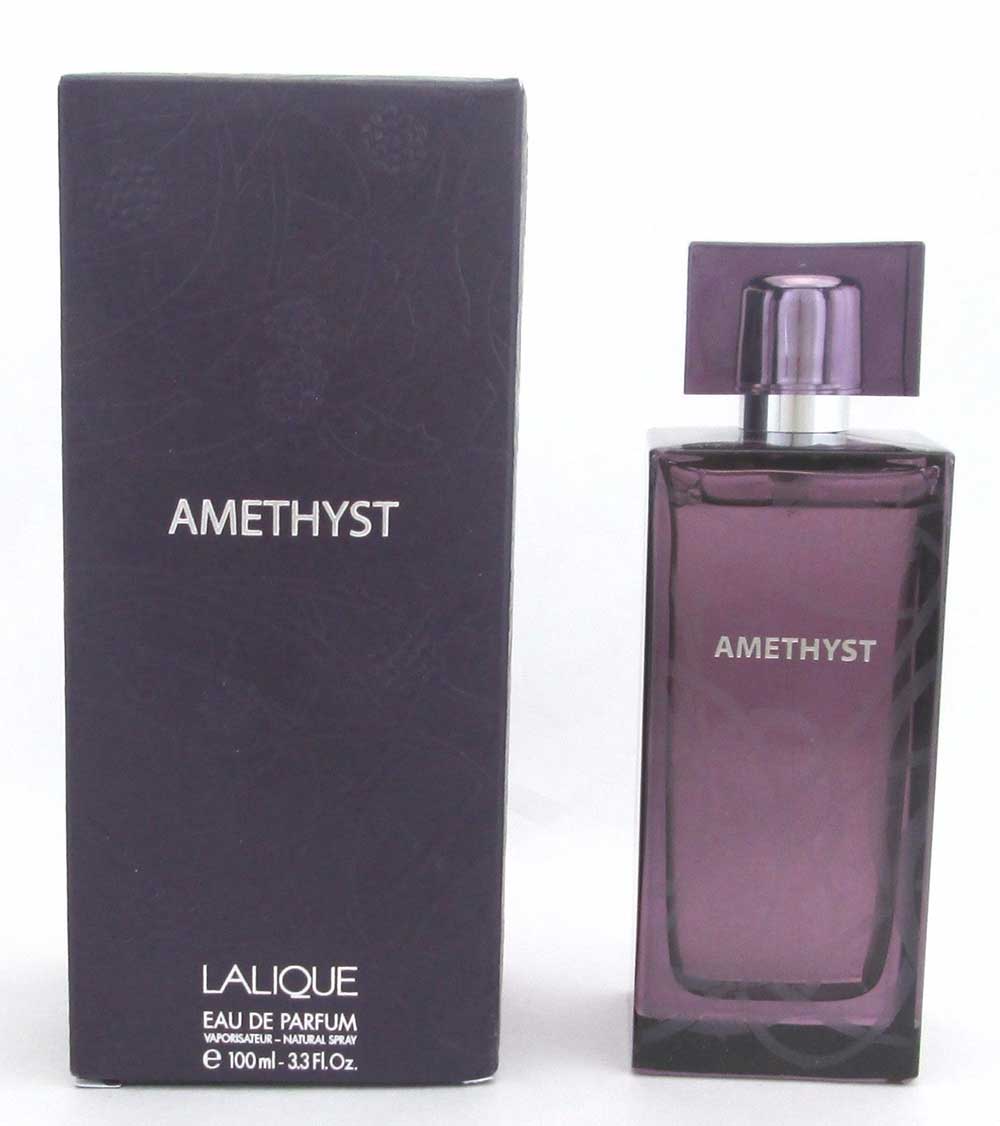 Amethyst by Lalique 3.3 oz Eau De Parfum Spray for Women *Damaged Box