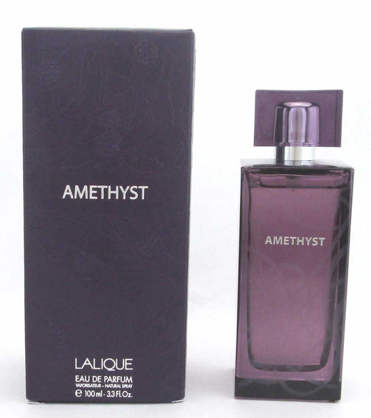 Amethyst by Lalique 3.3 oz Eau De Parfum Spray for Women *Damaged Box