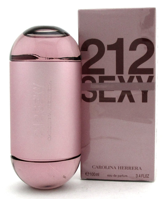 212 Sexy Perfume by Carolina Herrera 3.4 oz. EDP Spray for Women.New.Damaged Box