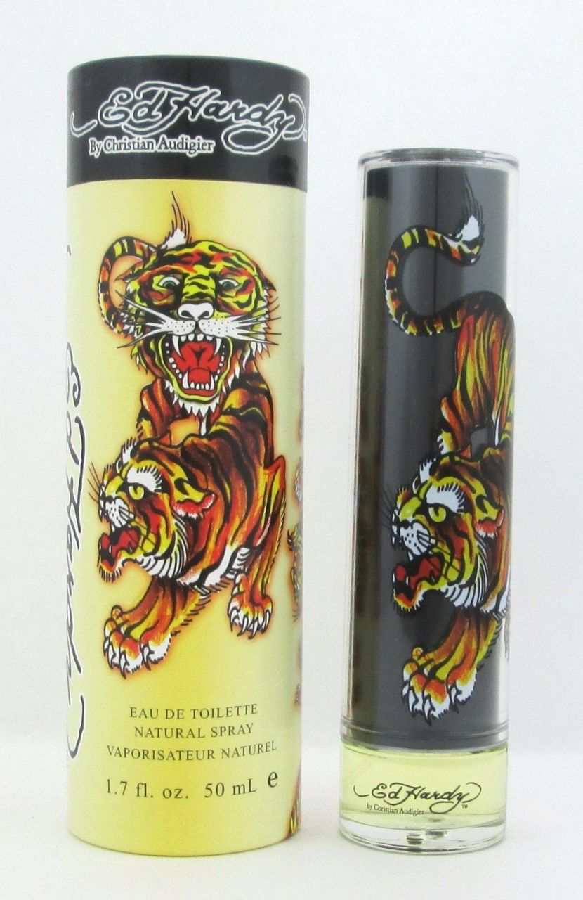 Ed Hardy by Christian Audigier for Men EDT Spray 1.7 oz*Damaged Box
