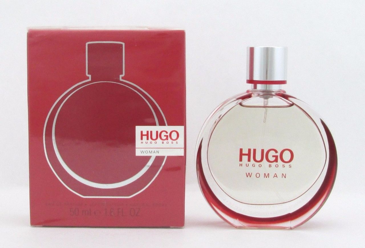 Hugo by Hugo Boss Eau De Parfum Spray For Women 1.6 oz *Damaged Box