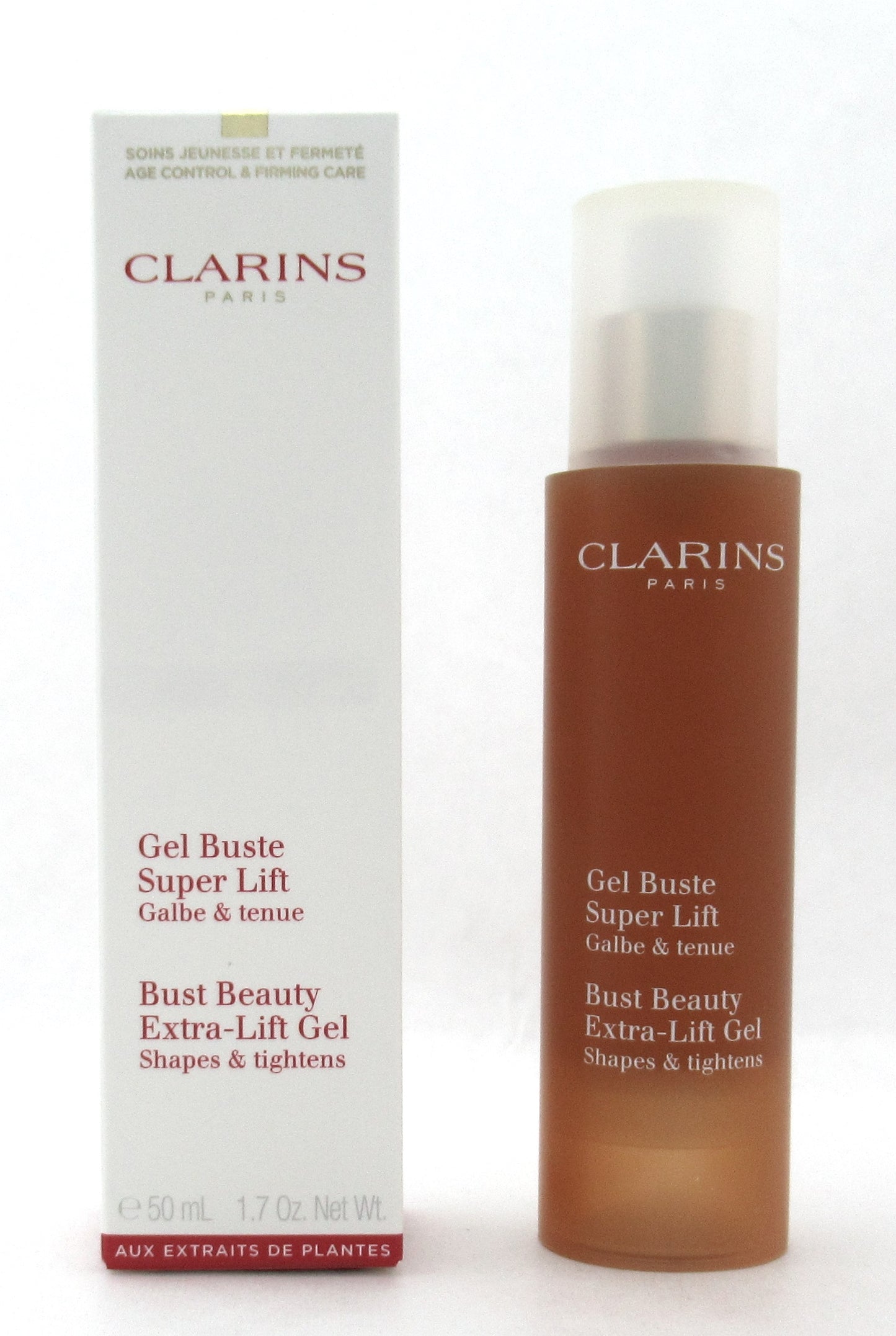 Clarins Bust Beauty Extra Lift Gel 50 ml./ 1.7 oz. New Slightly Damaged Box