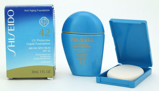 Shiseido UV Protective Liquid Foundation SPF 42 DARK IVORY 1 oz*Damag