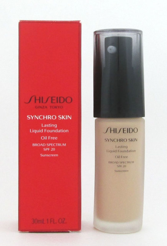 Shiseido Synchro Skin Lasting Liquid Found. Oil Free SPF 20 Rose 3 1oz