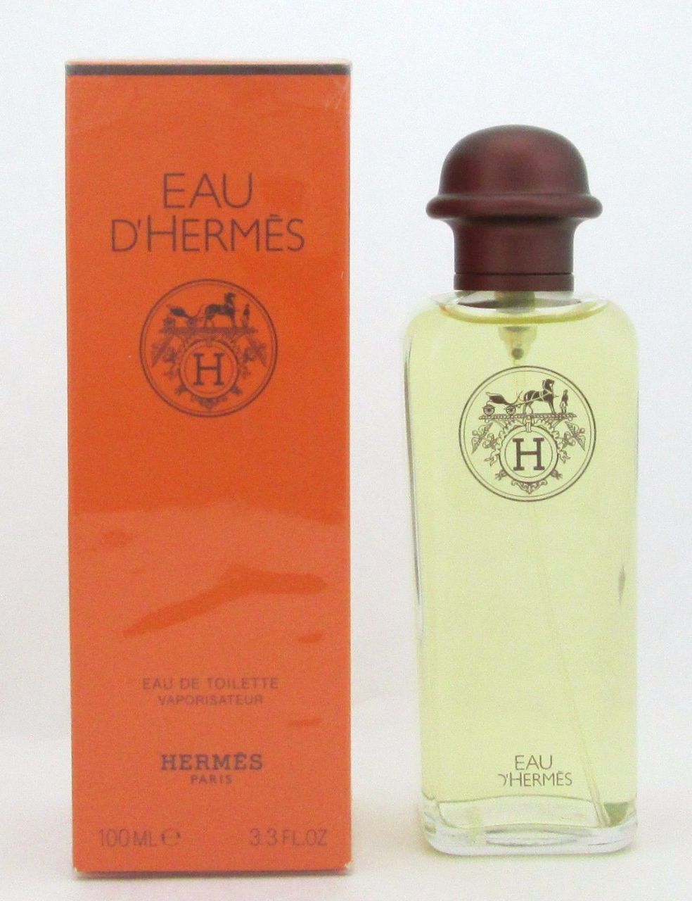 Eau D'Hermes by Hermes Eau De Toilette Spray 3.3 oz/100 ml Unisex *Damaged Box