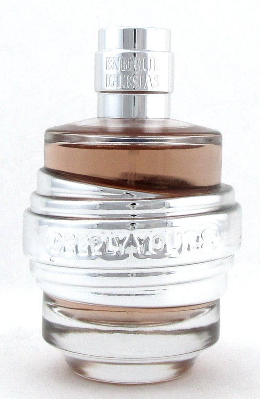 Deeply Yours by Enrique Iglesias 3.0 oz EDT Spray for Women.New. No decorative Box.