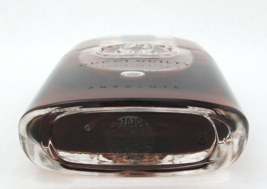 Gucci Guilty Absolute Pour Homme Eau De Toilette Spray for Men 90 ml./ 3.0 oz. LOWFILL BOTTLE NO TOP