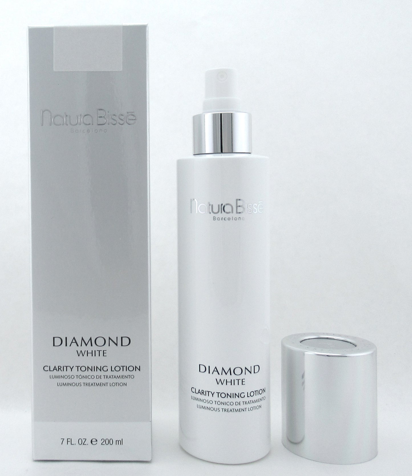 Natura Bisse DIAMOND White Clarity Toning Lotion 7 oz./ 200 ml. NIB