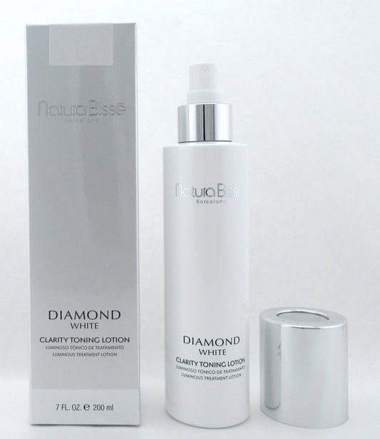 Natura Bisse DIAMOND White Clarity Toning Lotion 7 oz./ 200 ml. NIB