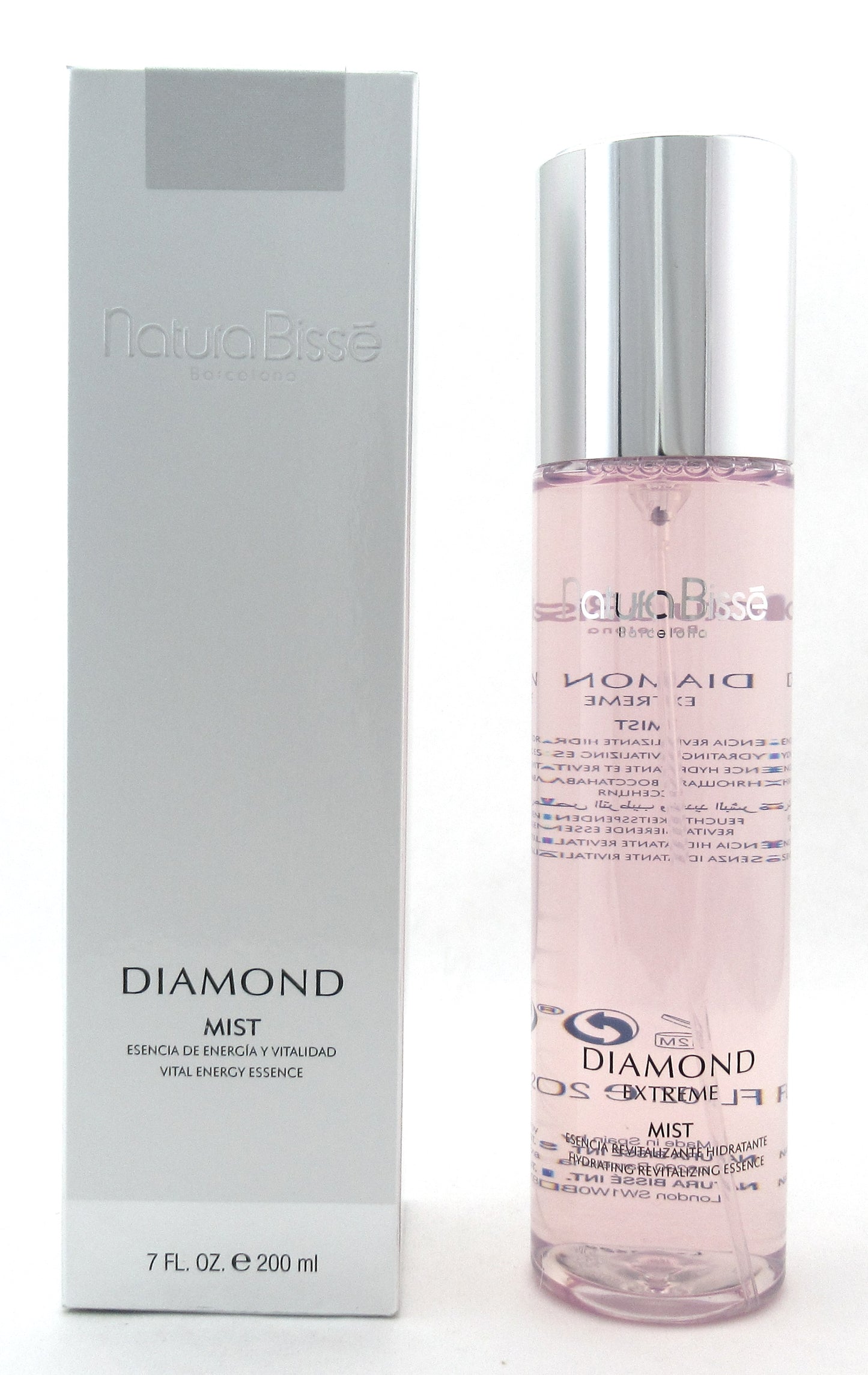 Natura Bisse DIAMOND Mist Vital Energy Essence 7 oz./ 200 ml. NEW