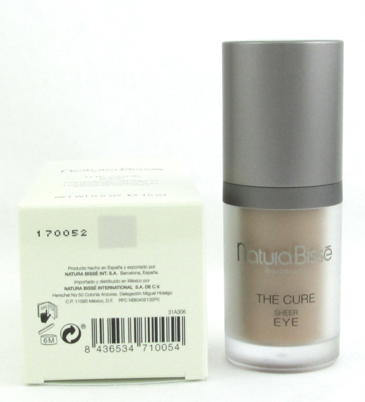 Natura Bisse The Cure Sheer Eye 0.5 oz/ 15 ml New In Retail Box