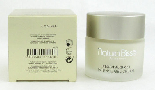 Natura Bisse Essential Shock Intense Gel Cream 2.5 oz/ 75 ml Brand New In Box