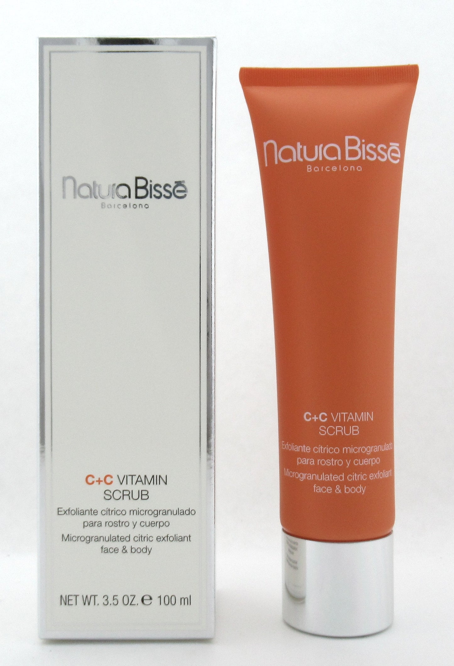 Natura Bisse C+C Vitamin Scrub 3.5 oz./ 100 ml. New In Retail Box
