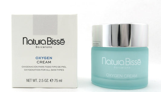 Natura Bisse Oxygen Cream All Skin Types 2.5 oz./ 75 ml. New In Retail Box