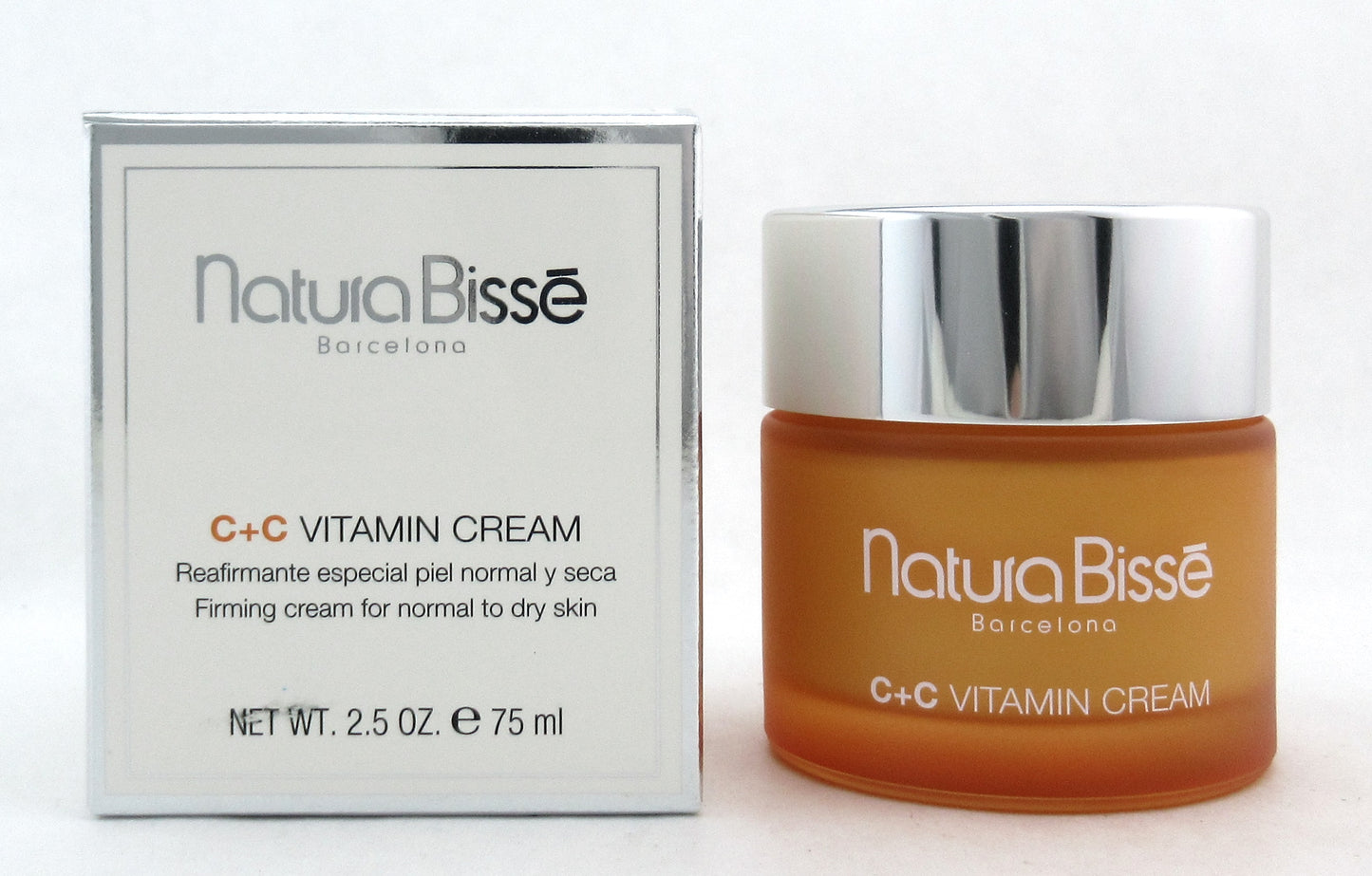 Natura Bisse C+C Vitamin Cream 2.5 oz./ 75 ml. New In Retail Box