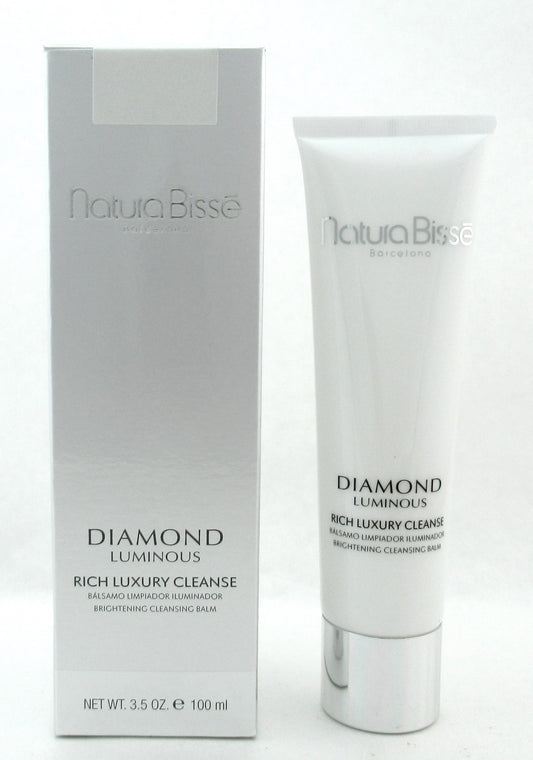 Natura Bisse Diamond White Rich Luxury Cleanse 3.5 oz./ 100 ml. NIB