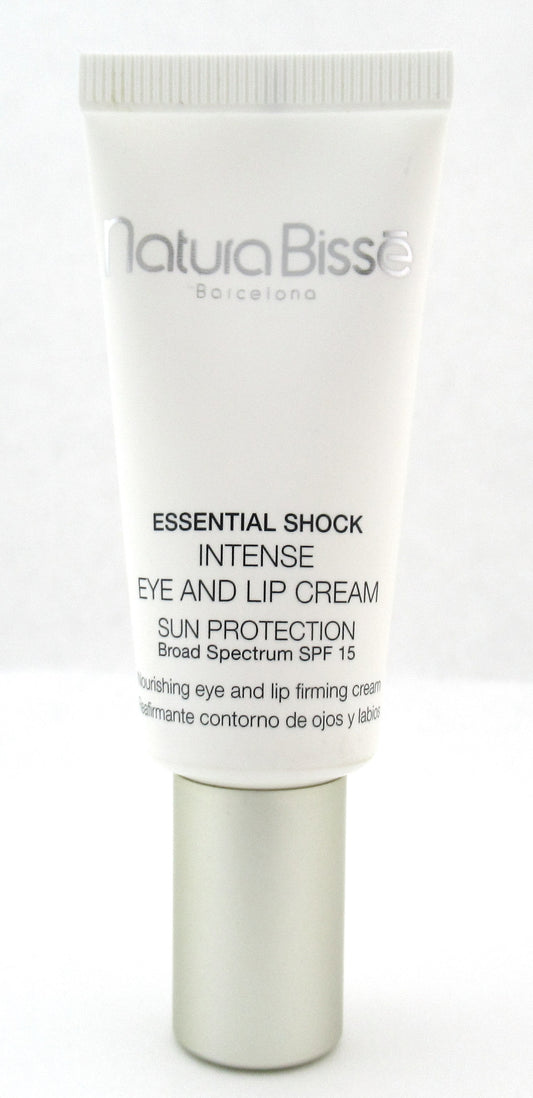 Natura Bisse Essential Shock Intense Eye & Lip Cream 0.5 oz./ 15 ml. New Tester