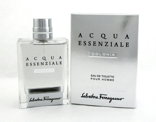 Acqua Essenziale Colonia by Salvatore Ferragamo 3.4 oz. EDT Spray for Men New Sealed