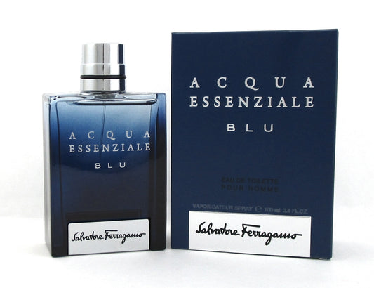 Acqua Essenziale BLU Cologne by Salvatore Ferragamo 3.4 oz. EDT Spray for Men New Sealed