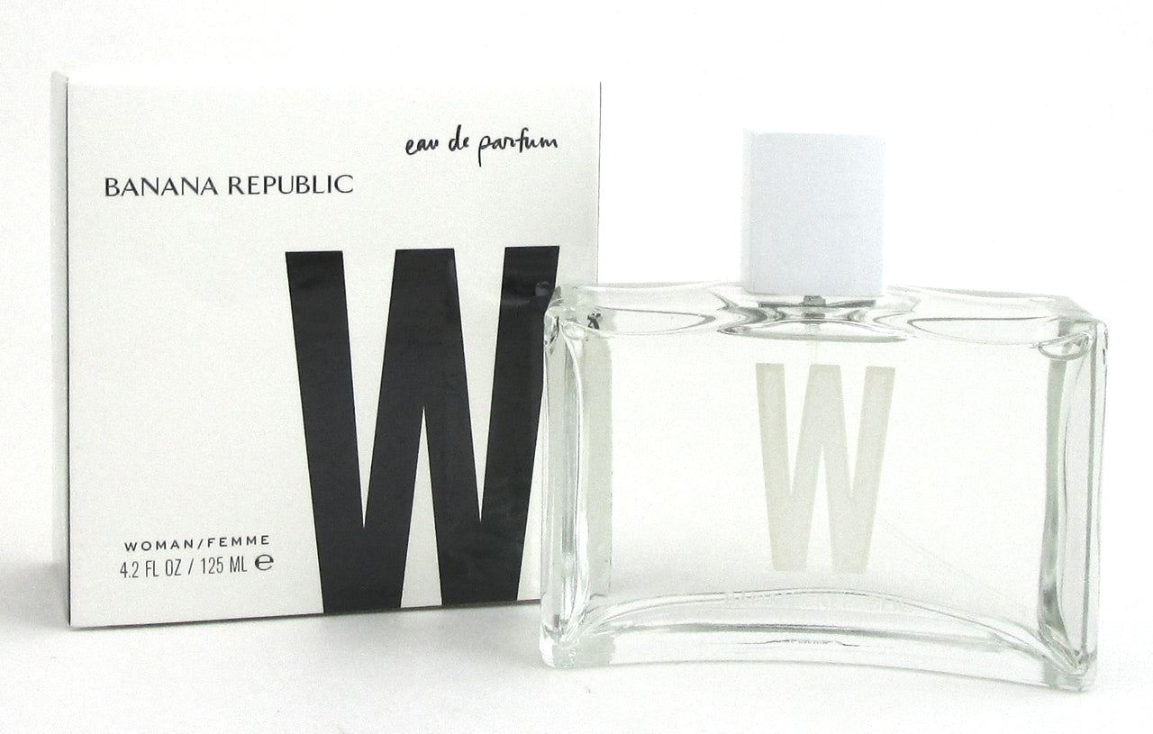 W by Banana Republic Perfume for Women 4.2 oz./125 ml. Eau de Parfum Spray. Brand New. Sealed Box.