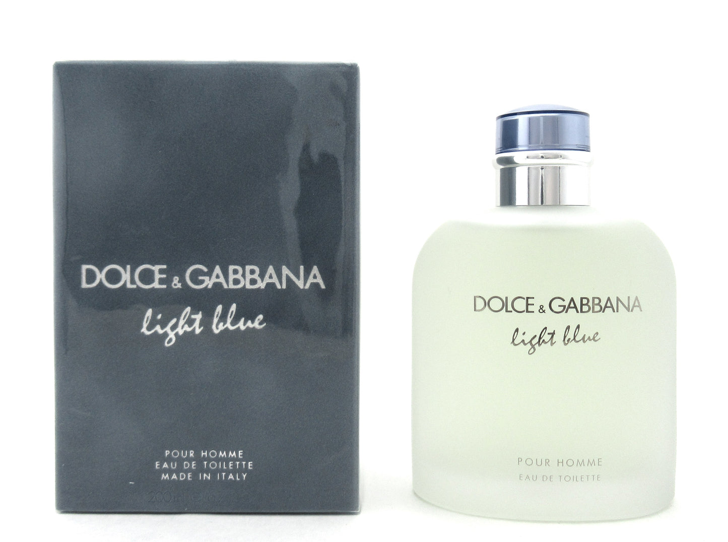 Light Blue by Dolce & Gabbana Pour Homme 6.7 oz. Eau de Toilette Spray Men NIB Sealed