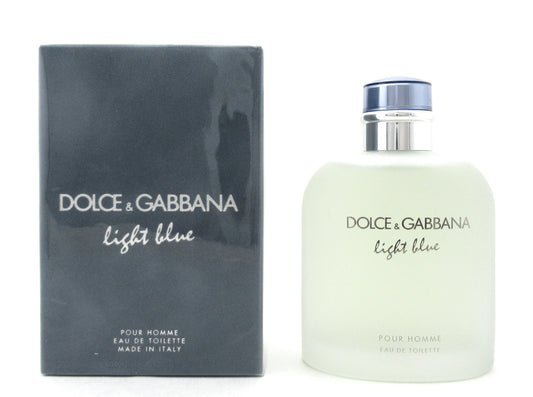 Light Blue by Dolce & Gabbana Pour Homme 6.7 oz. Eau de Toilette Spray Men NIB Sealed
