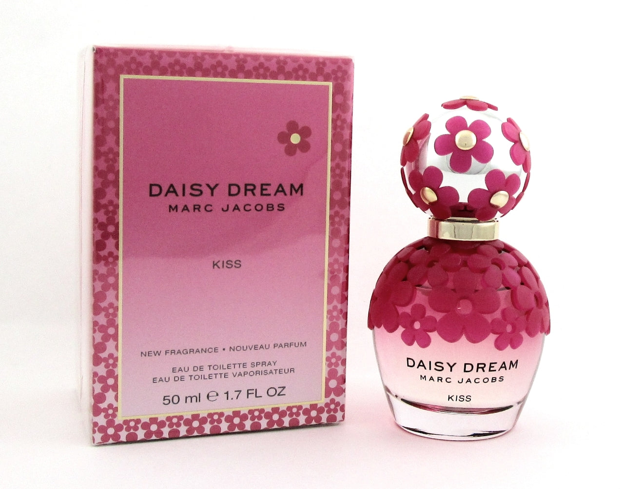 Daisy Dream Kiss Perfume by Marc Jacobs EDT Spray 1.7 oz / 50 ml. for Women New in Box