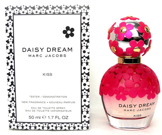 Marc Jacobs Daisy Dream Kiss 1.7 oz./50 ml.EDT Spray. Brand New Tester with Cap.