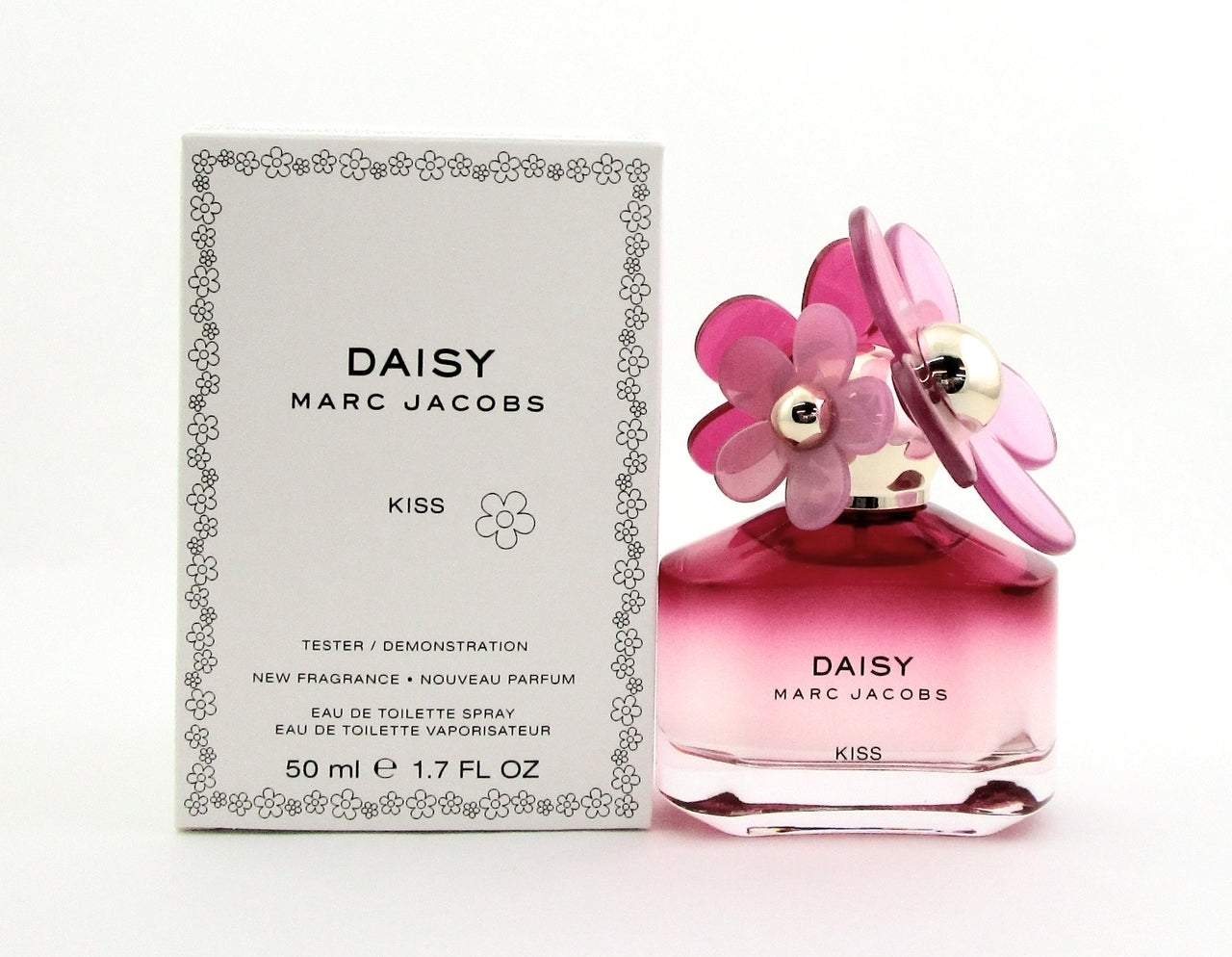 Daisy Kiss Perfume by Marc Jacobs EDT Spray 1.7 oz. for Women Brand New Tester.