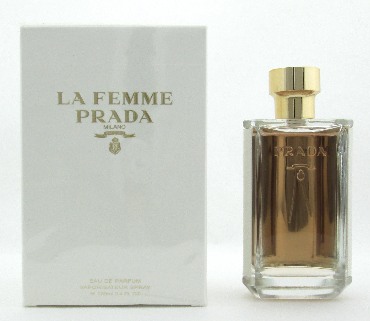 La Femme Prada Milano Perfume by Prada 3.4 oz. EDP Spray for Women Damaged Box