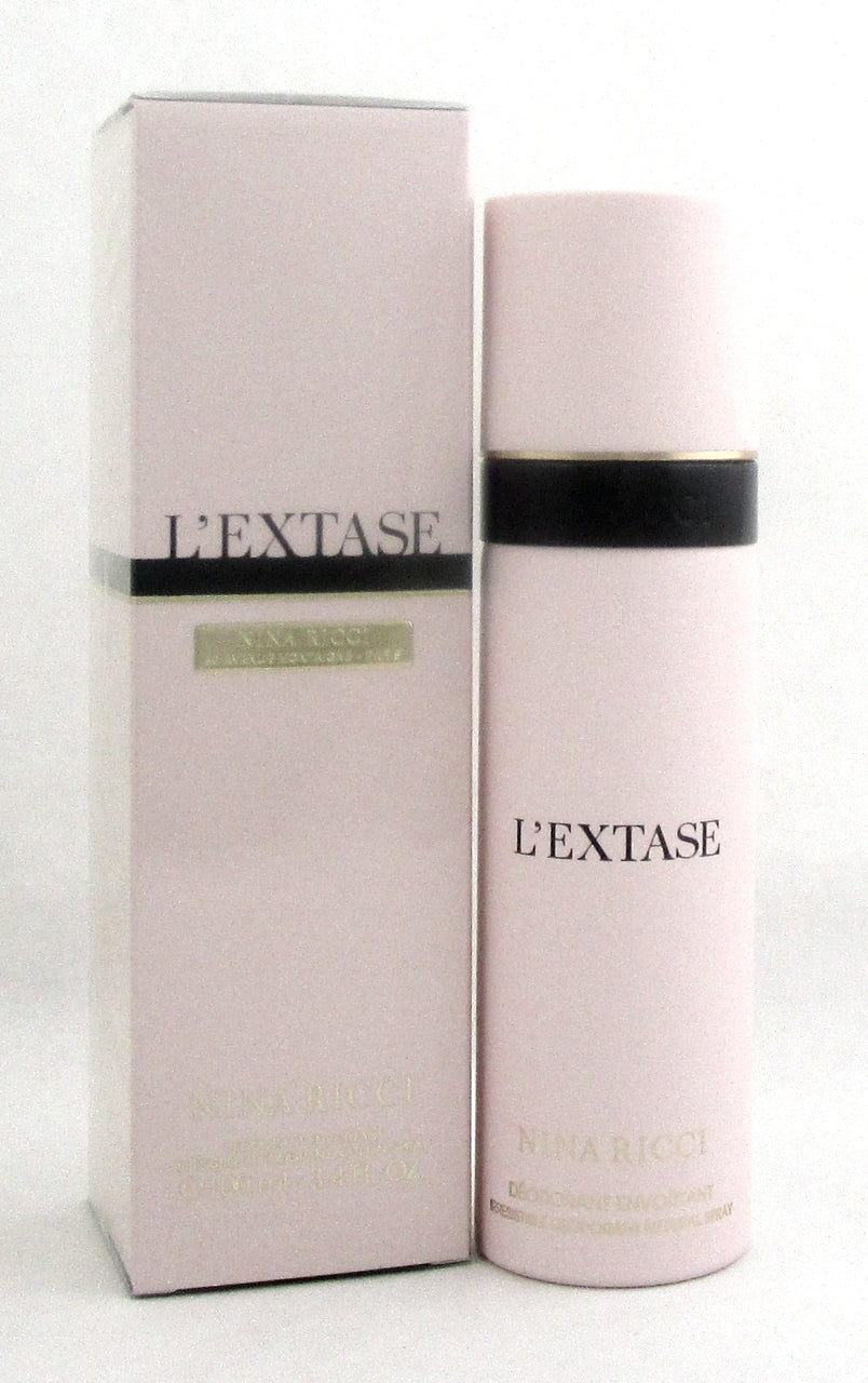 L'EXTASE by Nina Ricci Irresistible Deodorant Spray 3.4 oz. Women. Brand new Box