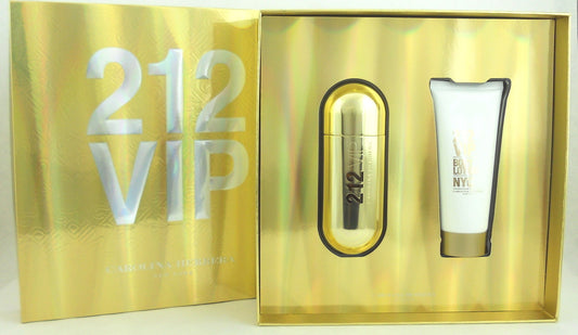 212 VIP by Carolina Herrera 2.7 oz. EDP Spray + 3.4 oz.B/Lotion. New Gift Set