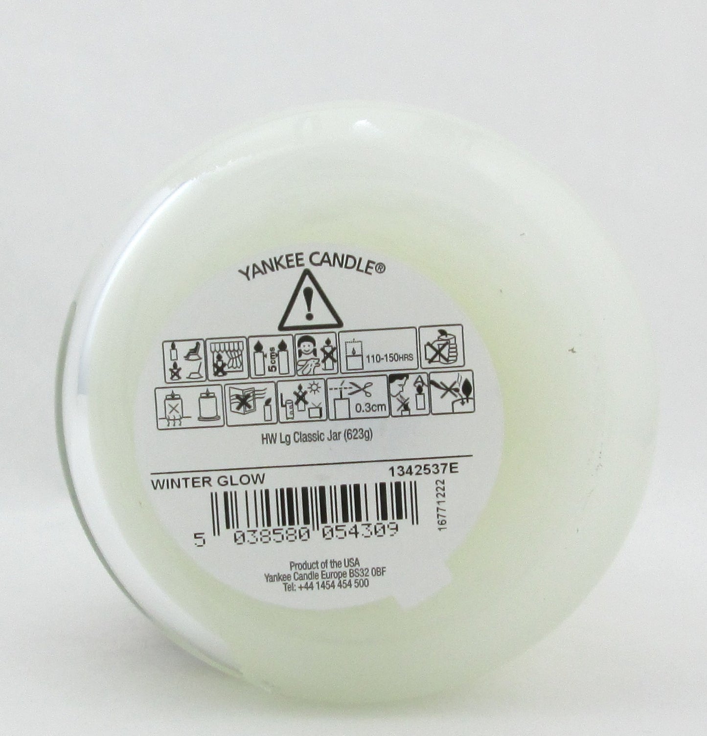 Yankee Candle Winter Glow with pure, natural extracts 623 g./ 22 oz.