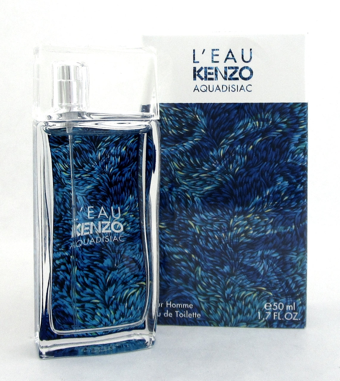 L'Eau Kenzo AQUADISIAC by Kenzo 1.7 oz. Eau de Toilette Spray for Men NIB Sealed