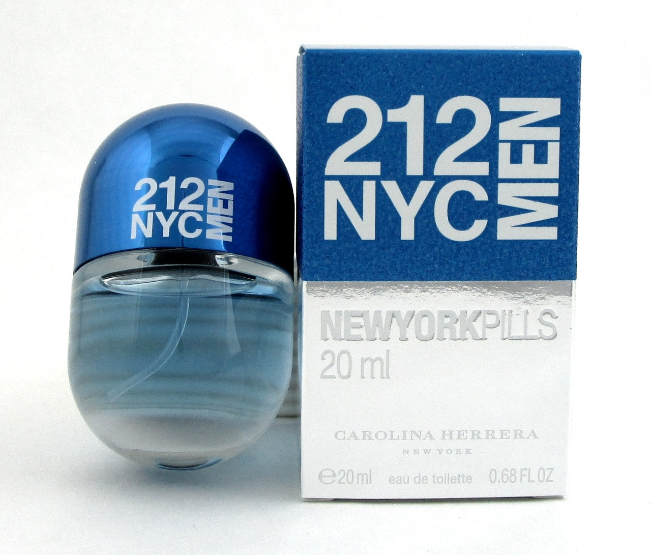 212 NYC MEN Cologne by Carolina Herrera 0.68 oz./ 20 ml. EDT Spray New in box